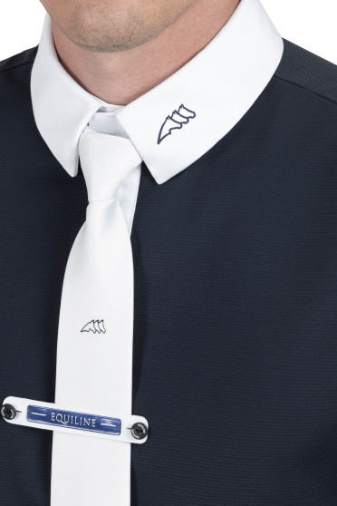 Ridershouse: Equiline Heren Wedstrijd Shirt Celirac S/S - Kleur Blauw Ridershouse: Equiline Heren Wedstrijd Shirt Celirac S/S - Kleur Blauw