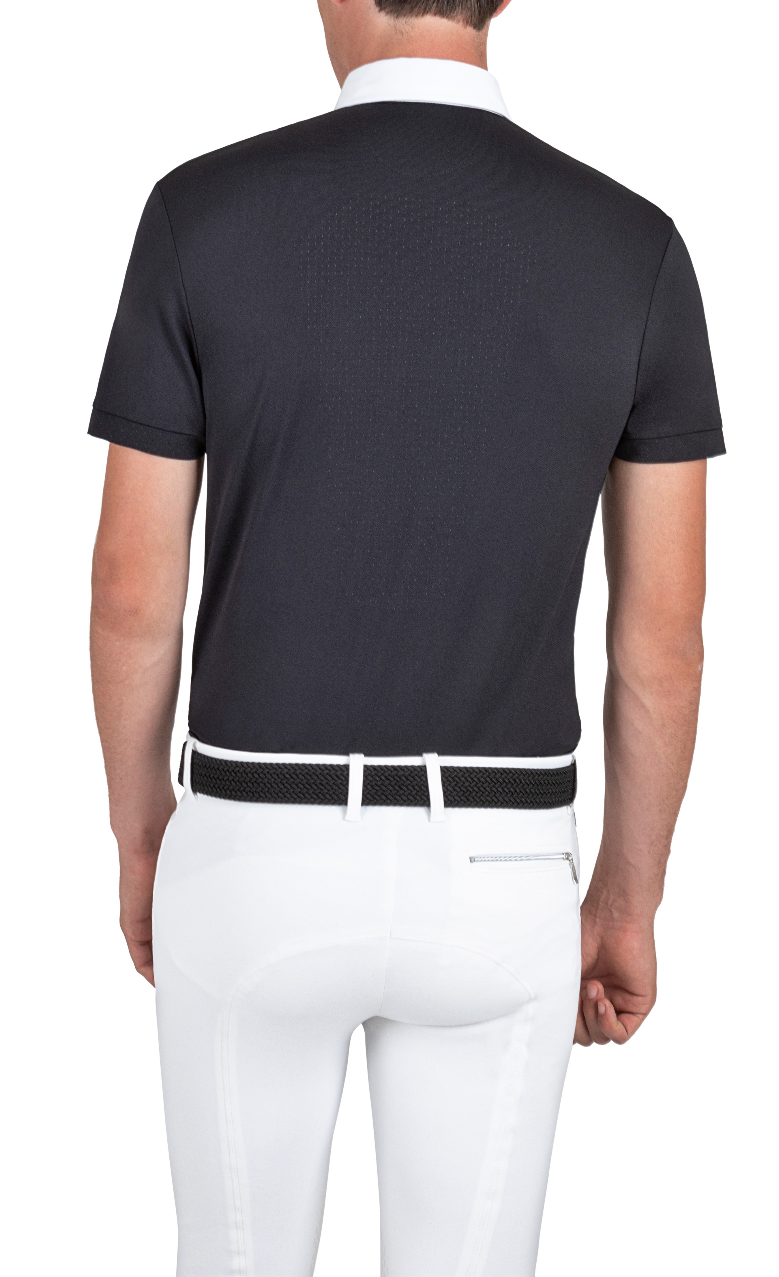 Ridershouse: Equiline Men's Competition Shirt Celicec S/S - Color Black Ridershouse: Equiline Men's Competition Shirt Celicec S/S - Color Black