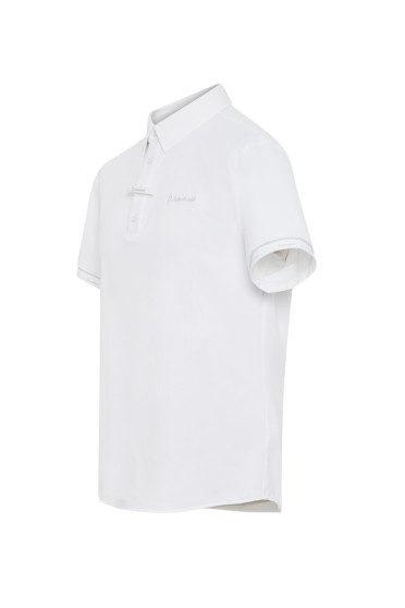 Ridershouse: Samshield Competition Shirt Arthur Short Sleeves - White Ridershouse: Samshield Competition Shirt Arthur Short Sleeves - White