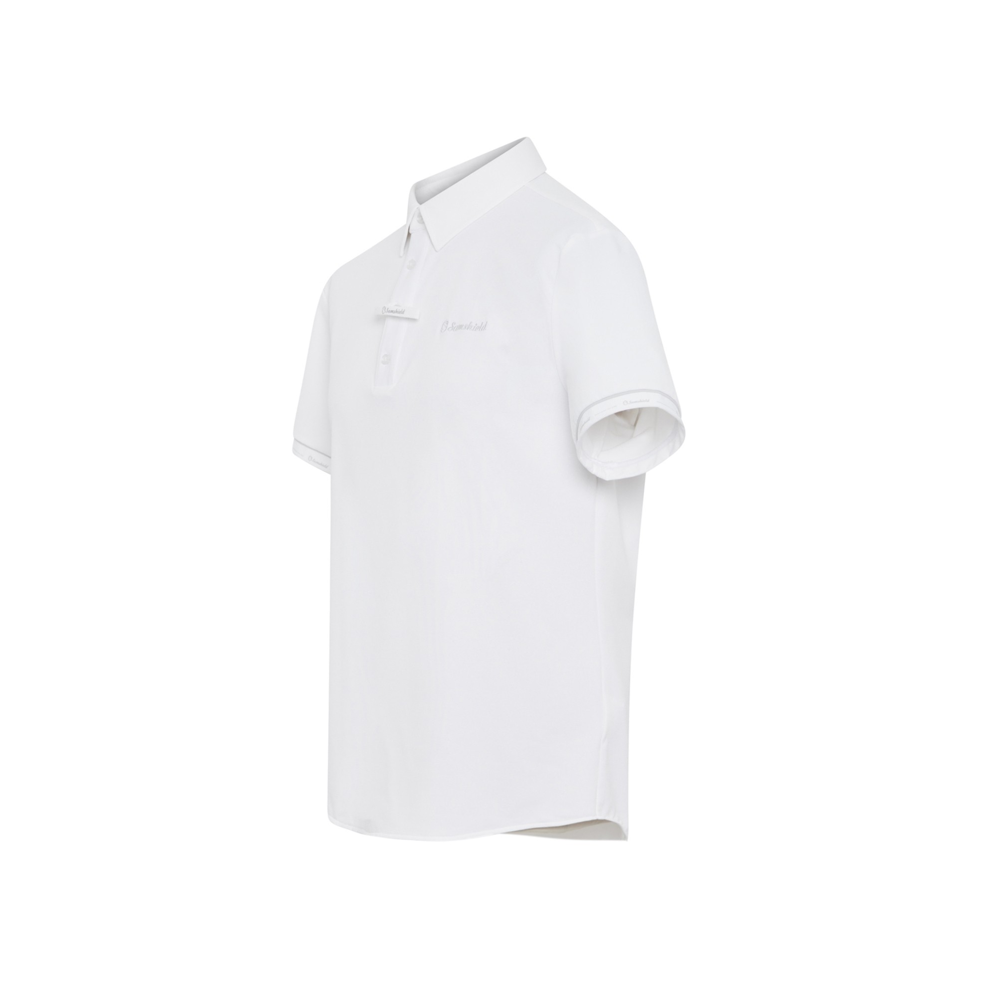 Ridershouse: Samshield Wedstrijd Shirt Arthur Korte Mouwen - White Ridershouse: Samshield Wedstrijd Shirt Arthur Korte Mouwen - White