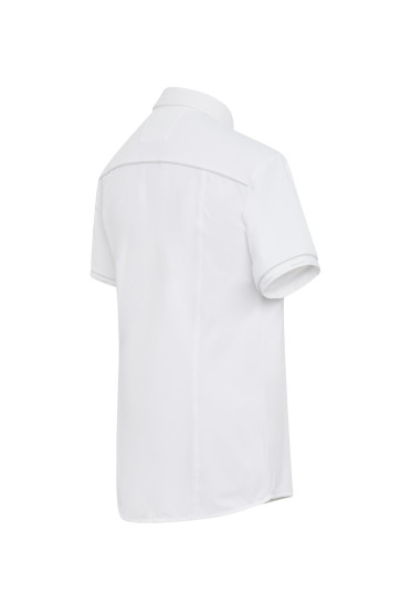 Ridershouse: Samshield Wedstrijd Shirt Arthur Korte Mouwen - White Ridershouse: Samshield Wedstrijd Shirt Arthur Korte Mouwen - White