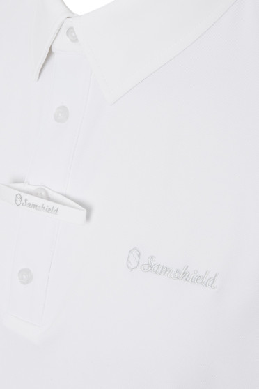 Ridershouse: Samshield Wedstrijd Shirt Arthur Korte Mouwen - White Ridershouse: Samshield Wedstrijd Shirt Arthur Korte Mouwen - White