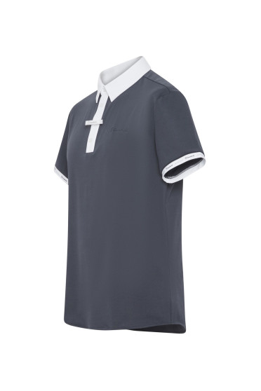 Ridershouse: Samshield Competition Shirt Arthur Short Sleeves - Navy Ridershouse: Samshield Competition Shirt Arthur Short Sleeves - Navy