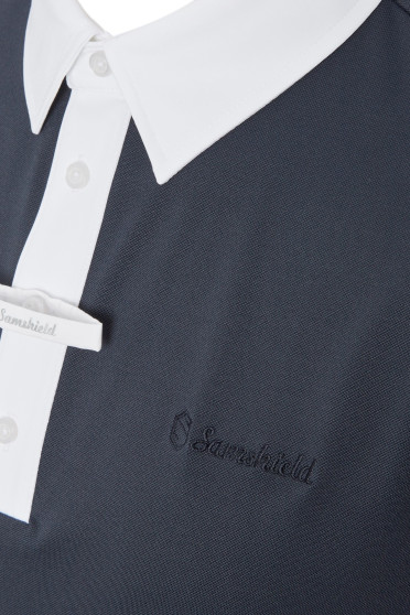 Ridershouse: Samshield Wedstrijd Shirt Arthur Korte Mouwen - Navy Ridershouse: Samshield Wedstrijd Shirt Arthur Korte Mouwen - Navy