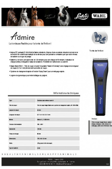Wahl Clipper Admire buy? - available Wahl Clipper Admire buy? - available