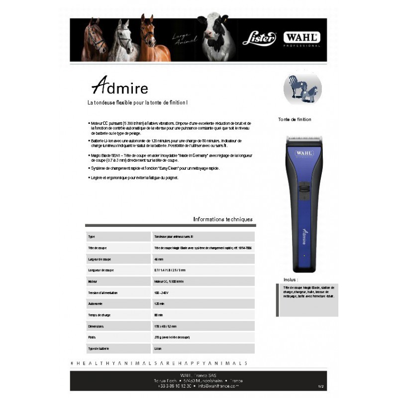Wahl Clipper Admire buy? - available Wahl Clipper Admire buy? - available