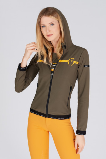 Ridershouse: Vestrum Dames Softshell Warm up - In de kleur Marine Blauw Ridershouse: Vestrum Dames Softshell Warm up - In de kleur Marine Blauw