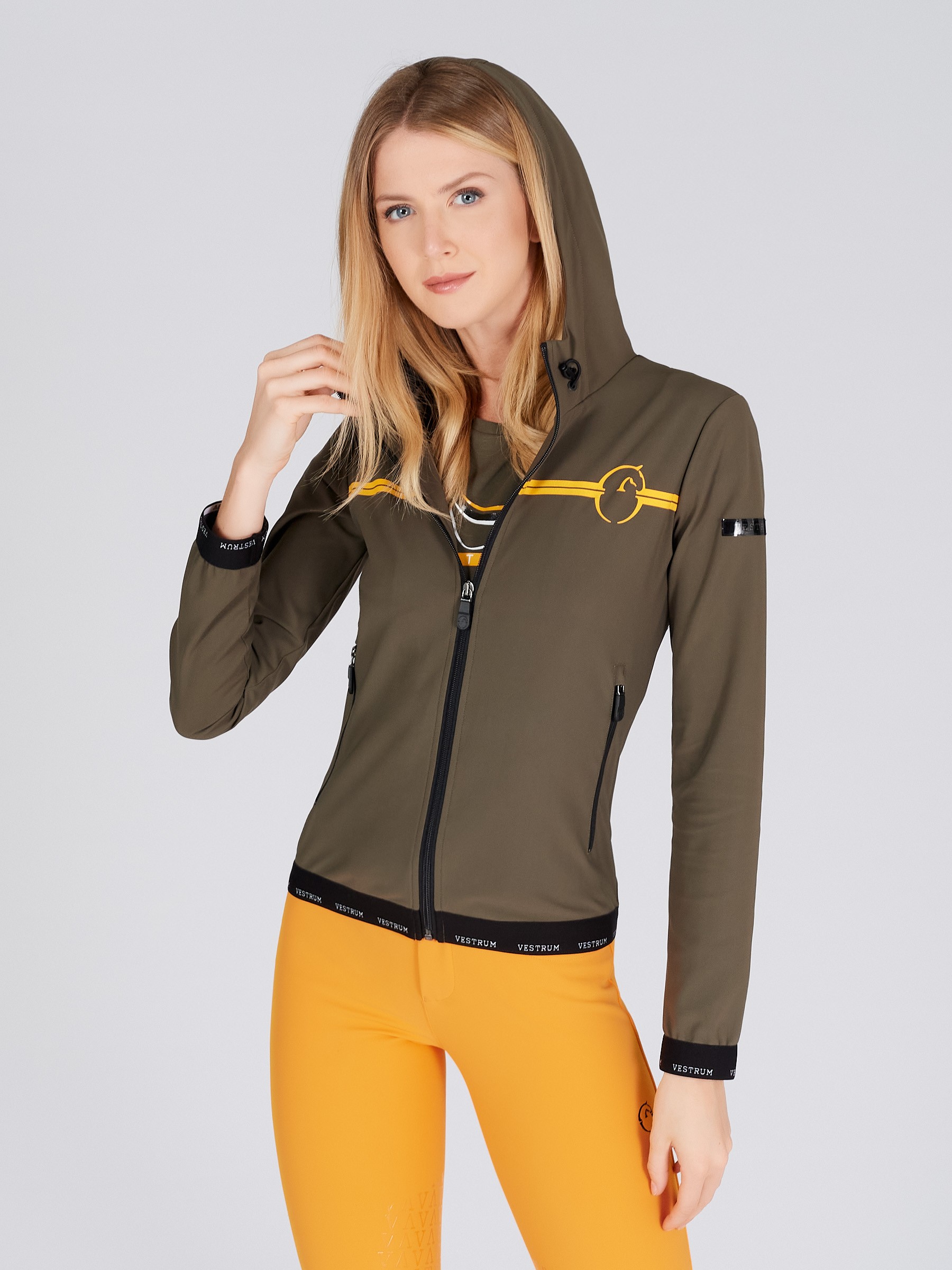 Ridershouse: Vestrum Dames Softshell Warm up - In de kleur Marine Blauw Ridershouse: Vestrum Dames Softshell Warm up - In de kleur Marine Blauw
