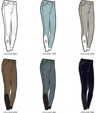 Cavalleria Toscana Perforated Flap Riding Breeches