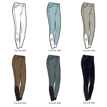Cavalleria Toscana Perforated Flap Riding Breeches