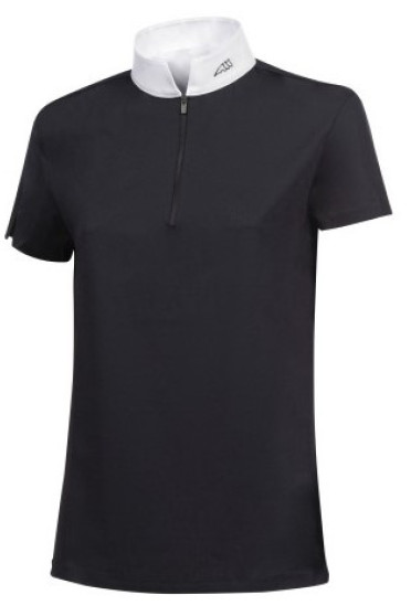 Ridershouse - Equiline Dames Wedstrijdshirt Clarac in de kleur Blauw Ridershouse - Equiline Dames Wedstrijdshirt Clarac in de kleur Blauw