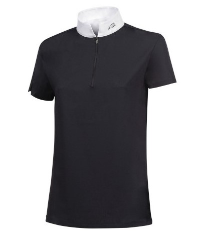 Ridershouse Equiline Women's Competition Shirt Clarac in a Blue Color Ridershouse Equiline Women's Competition Shirt Clarac in a Blue Color