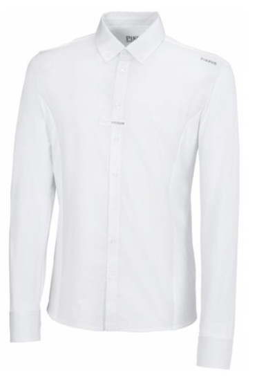 Pikeur Heren Wedstrijdshirt Rouven - Kleur Wit - Ridershouse.com Pikeur Heren Wedstrijdshirt Rouven - Kleur Wit - Ridershouse.com