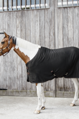 Ideale fleecedeken om je paard te drogen na training of na het wassen.