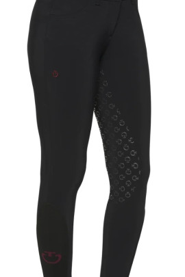 Cavalleria Toscana American Knie Grip Rijbroek Winter - Zwart - Ridershouse.com