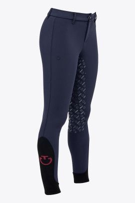 Cavalleria Toscana Kinderrijbroek Full Grip - Donker Blauw