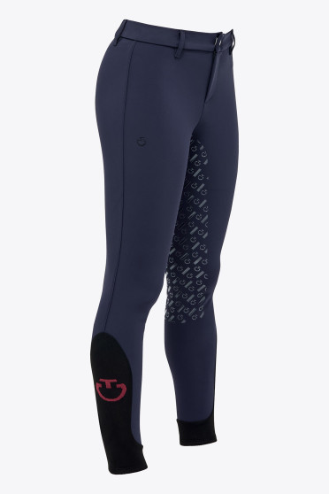 Cavalleria Toscana Kinderrijbroek Full Grip - Donker Blauw Cavalleria Toscana Kinderrijbroek Full Grip - Donker Blauw