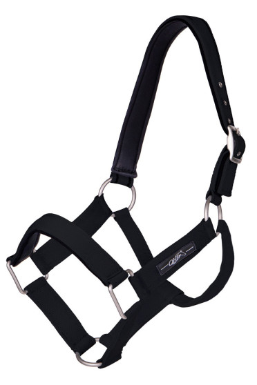 QHP Halster Extra Sterk Zwart, Speciaal geschikt voor jonge paarden. QHP Halster Extra Sterk Zwart, Speciaal geschikt voor jonge paarden.