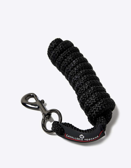 Ridershouse: CT Halter And Lead Rope - Zwart Ridershouse: CT Halter And Lead Rope - Zwart