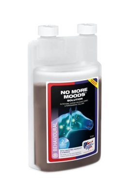Equine America - No More Moods 1 Ltr bevat ingrediënten die van oudsher worden gebruikt om hormonen in evenwicht te brengen.