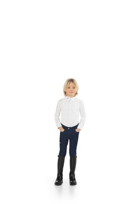 EGO7 Kinder Rijbroek Knie Grip - Blauw