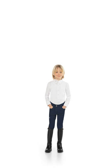 EGO7 Kinder Rijbroek Knie Grip - Blauw EGO7 Kinder Rijbroek Knie Grip - Blauw