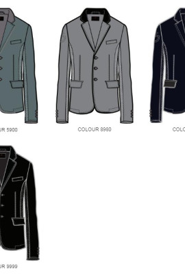 Cavalleria Toscana Men's GP Perforated Riding Jacket