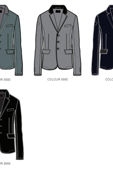 Cavalleria Toscana Men's GP Perforated Riding Jacket