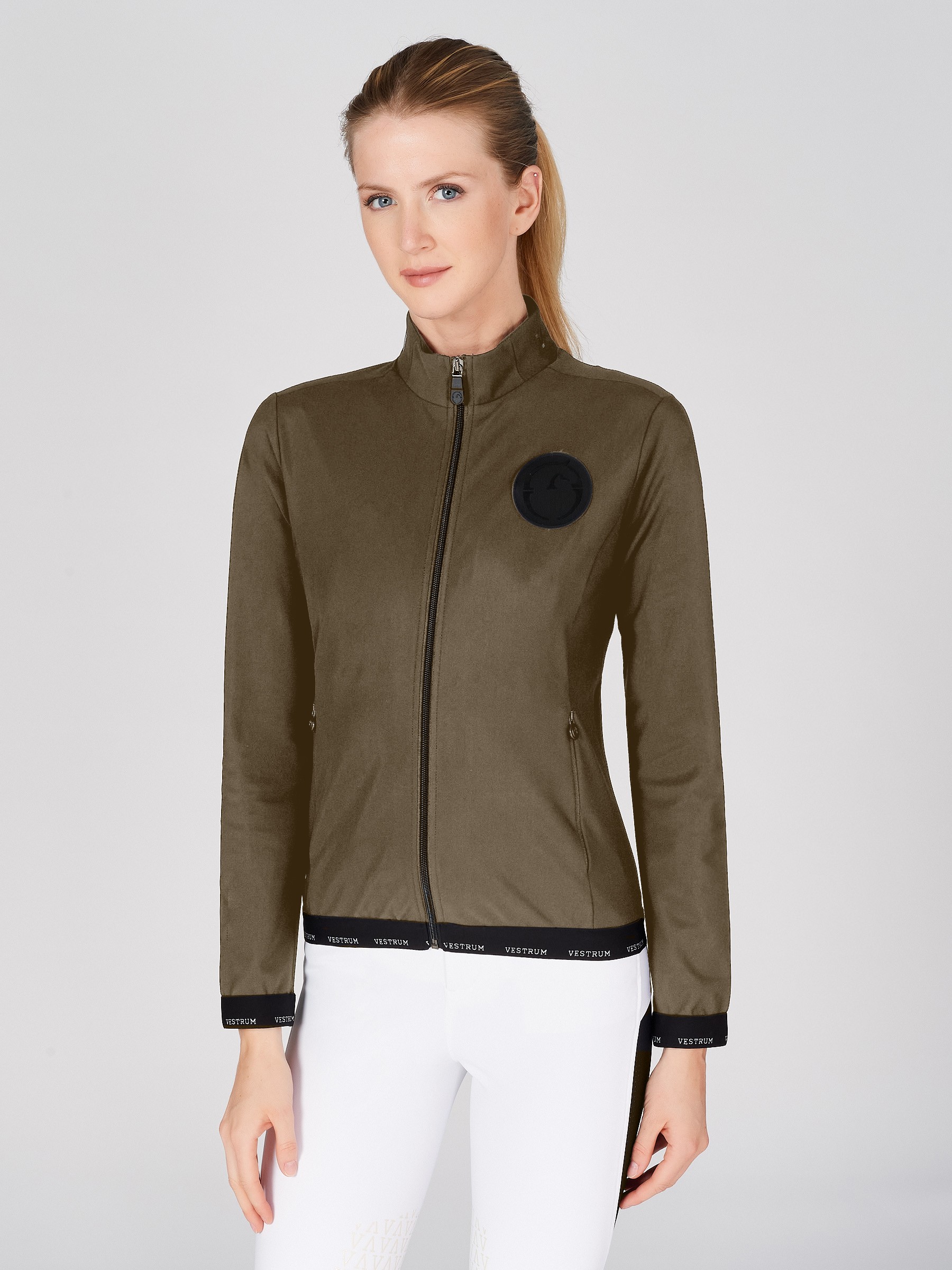 Ridershouse Vestrum Women's Warm Up Jacket Formia Olive green, also in a other color