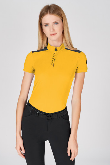 Vestrum Wedstrijdshirt Portici SS Oker Geel Vestrum Wedstrijdshirt Portici SS Oker Geel