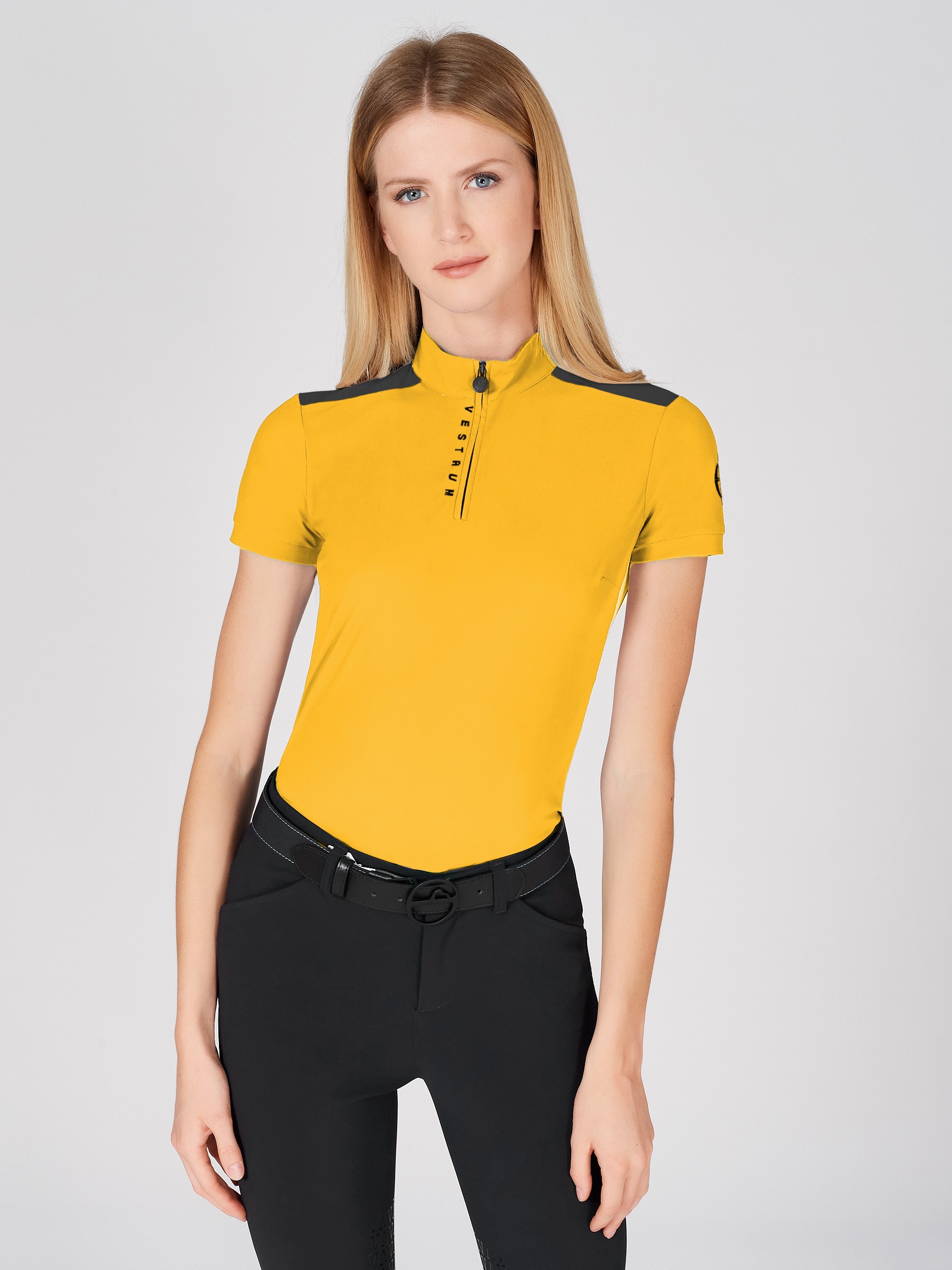 Vestrum Wedstrijdshirt Portici SS Oker Geel Vestrum Wedstrijdshirt Portici SS Oker Geel