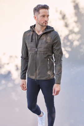 Pikeur Fyn Heren Jas Donkerblauw Waterdicht, Perfect om over je wedstrijdoutfit te dragen
