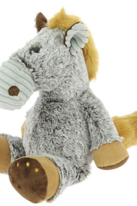 Equi Kids Plush Donkey 30cm Grey, perfect gift for a Baby Shower