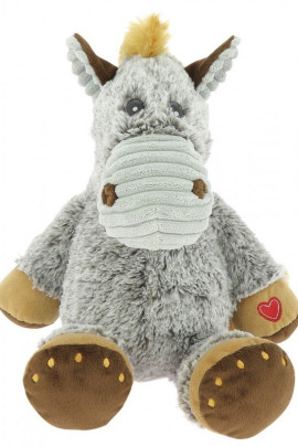 Equi Kids Knuffel Zittende Ezel Grijs 30CM , perfect cadeau voor een baby shower