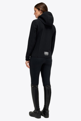 CT Academy 3-Layer Hooded Zip Softshell - Zwart - Bij Ridershouse.com