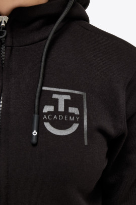 CT Academy Brushed Cotton Hooded Zip Sweatshirt Unisex - Ridershouse.com CT Academy Brushed Cotton Hooded Zip Sweatshirt Unisex - Ridershouse.com