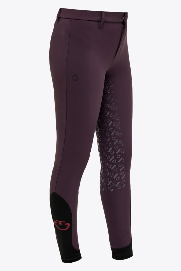 CT Kids Unisex Line System Breeches Full Grip - Wijn Rood CT Kids Unisex Line System Breeches Full Grip - Wijn Rood