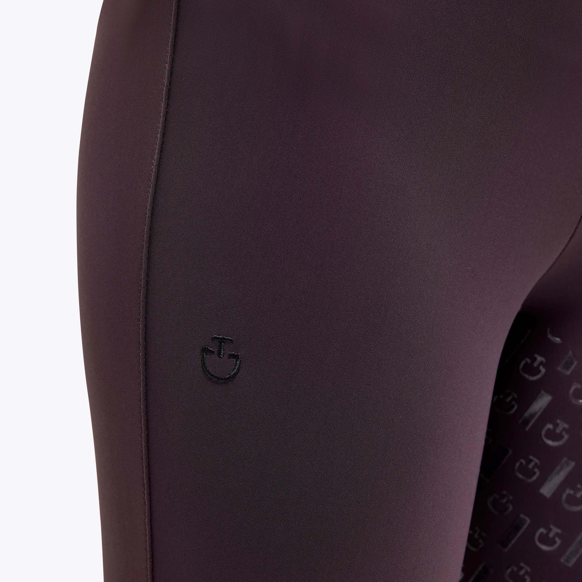 CT Kids Unisex Line System Breeches Full Grip - Kleur Wijn Rood CT Kids Unisex Line System Breeches Full Grip - Kleur Wijn Rood