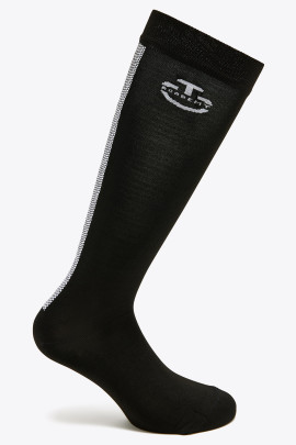 CT Academy Racing Stripe Socks - Color Blue - By Ridershouse.com