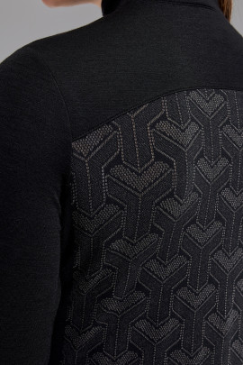 Revo Premier Tech Wool Half Zip Training Polo Zwart - Ridershouse.com Revo Premier Tech Wool Half Zip Training Polo Zwart - Ridershouse.com