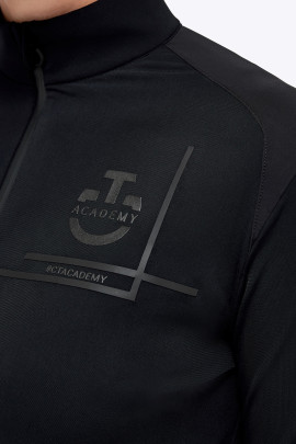 CT Academy Jersey Fleece Zip Training Polo - Blauw - Ridershouse.com CT Academy Jersey Fleece Zip Training Polo - Blauw - Ridershouse.com