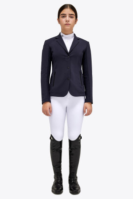 Cavalleria Toscana Girl's Riding Jacket - Blue - By Ridershouse.com