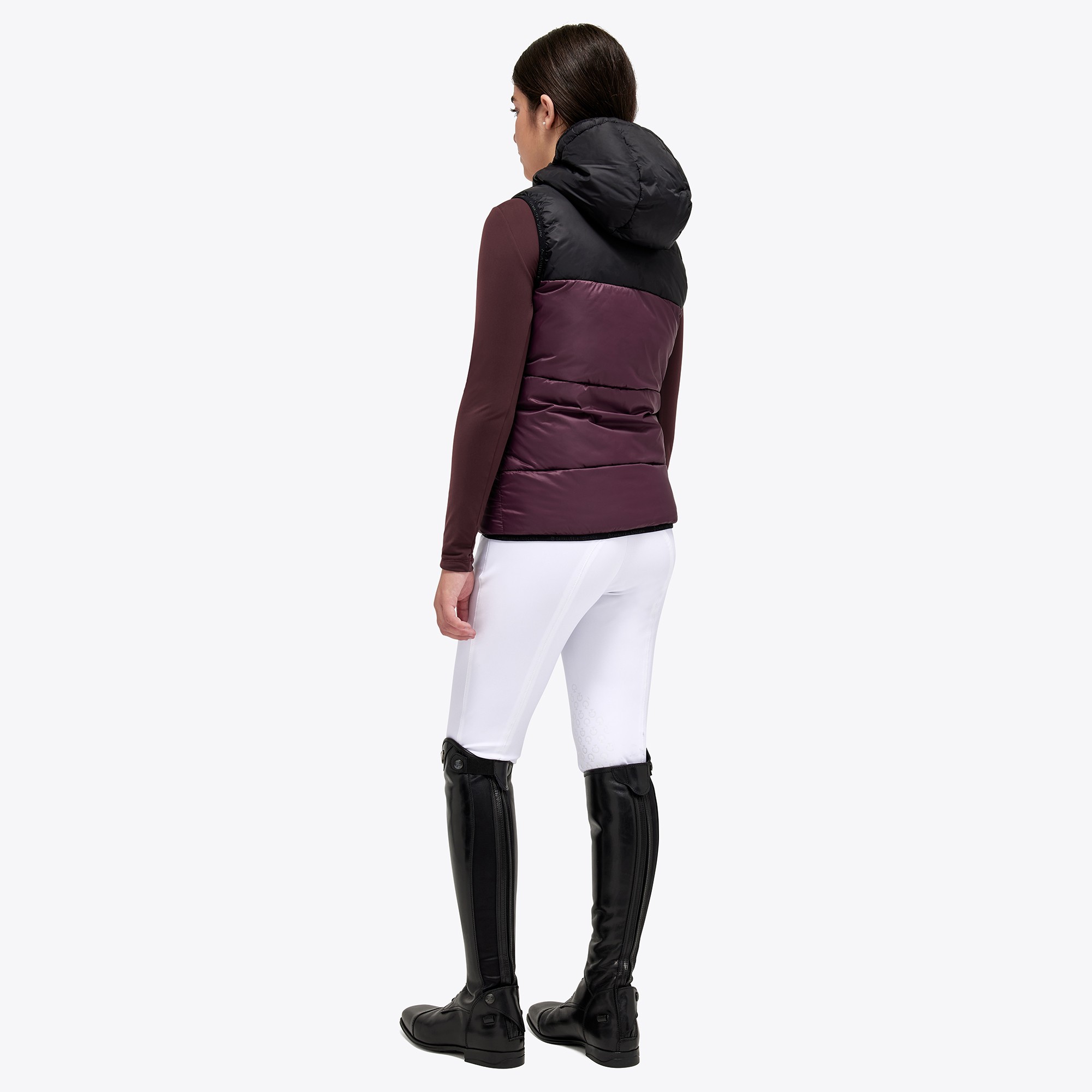 CT Unisex Nylon Hooded Puffer Vest - By Ridershouse.com CT Unisex Nylon Hooded Puffer Vest - By Ridershouse.com