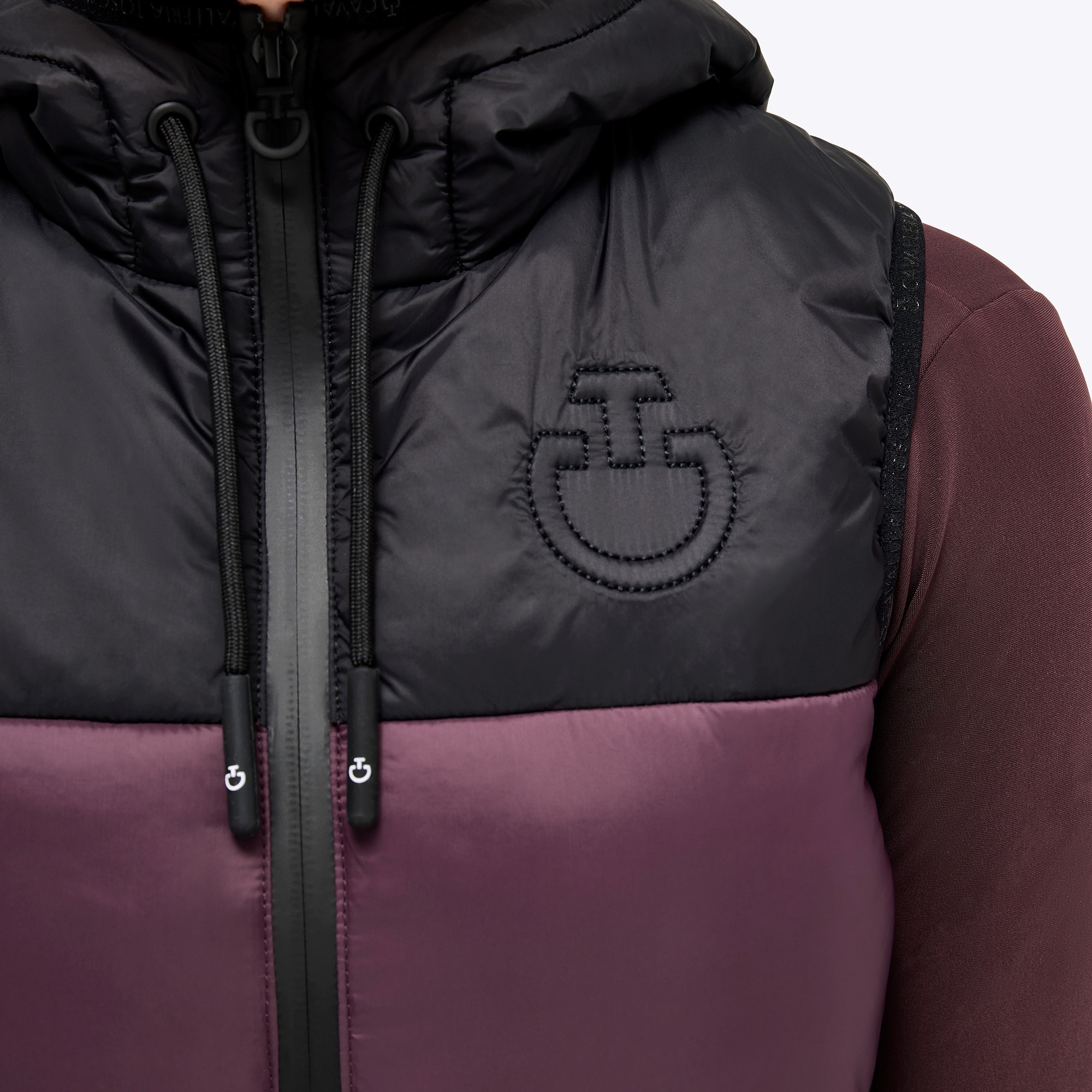 CT Unisex Nylon Hooded Puffer Vest - By Ridershouse.com CT Unisex Nylon Hooded Puffer Vest - By Ridershouse.com