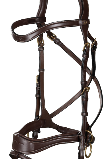 Dyon Motion Bridle 'D Collection' Bitloos rijden leverbaar in bruin en zwart