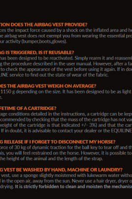 Equiline Airbag Vest for All Disciplines | Safety & Comfort Equiline Airbag Vest for All Disciplines | Safety & Comfort