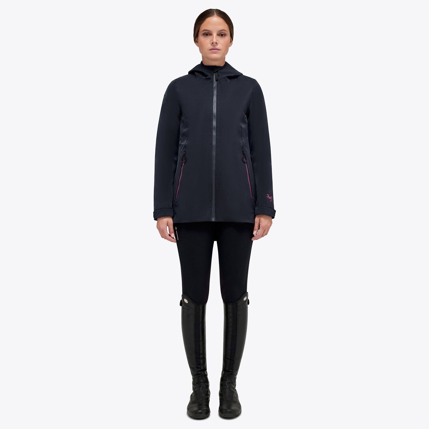 Revo Premier 3 Way Jacket W/Detachable Hood Zwart Cavalleria Toscana Revo Premier 3 Way Jacket W/Detachable Hood Zwart Cavalleria Toscana