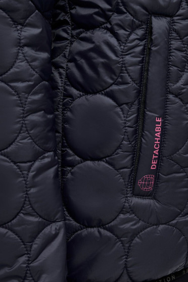 Revo Premier 3 Way Jacket W/Detachable Hood Zwart Cavalleria Toscana Revo Premier 3 Way Jacket W/Detachable Hood Zwart Cavalleria Toscana