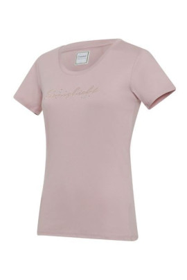 Ridershouse: Samshield Axelle Script Cotton Shirt Short Sleeves - Mauve