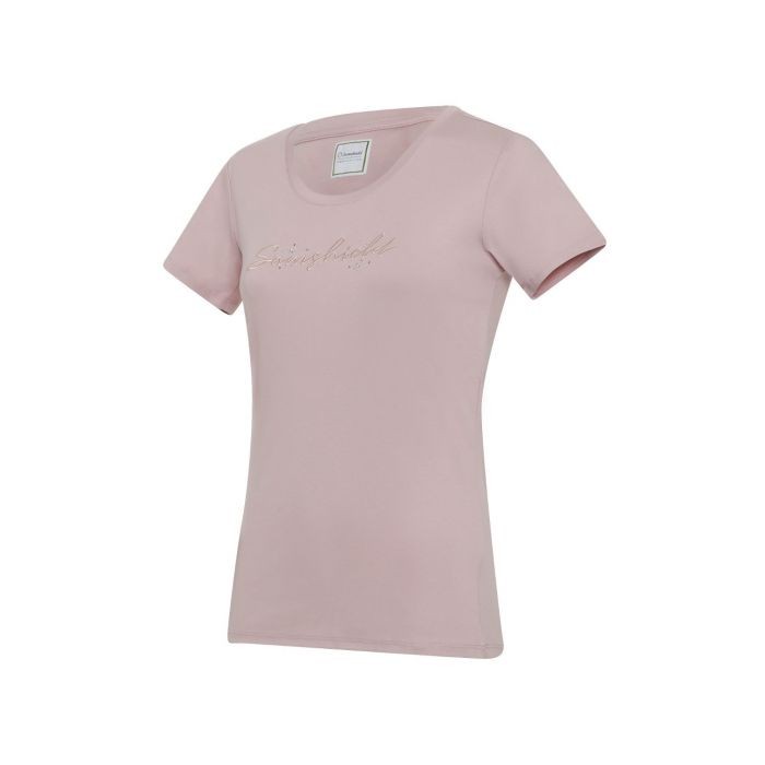 Ridershouse: Samshield Axelle Script Katoenen Shirt Korte Mouwen - Mauve Ridershouse: Samshield Axelle Script Katoenen Shirt Korte Mouwen - Mauve